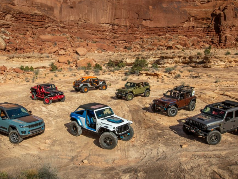 Concepts da Jeep e da Jeep Performance apontam ao 56º Annual Moab Easter Jeep Safari