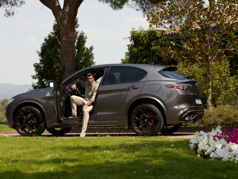 Luís Figo, o novo embaixador do Alfa Romeo Stelvio