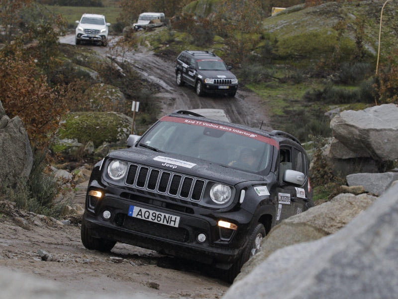 Tecnologia híbrida plug-in Jeep® 4xe em destaque no Raid TT Vinhos Beira Interior