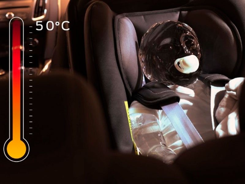 Tencologia Ford ajuda a evitar que se deixem crianças dentro  de veículos, sujeitas a elevadas temperaturas.