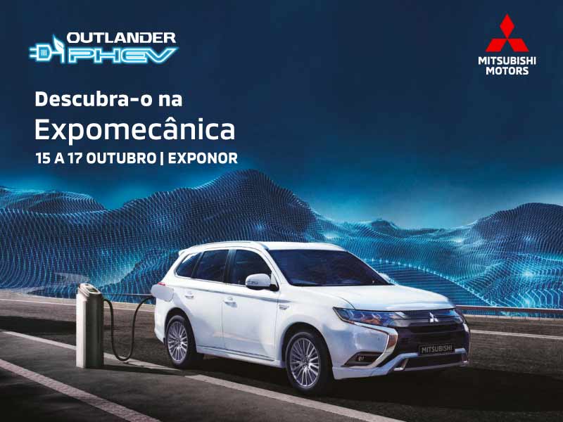 Outlander PHEV marca presença na Expomecânica 2021